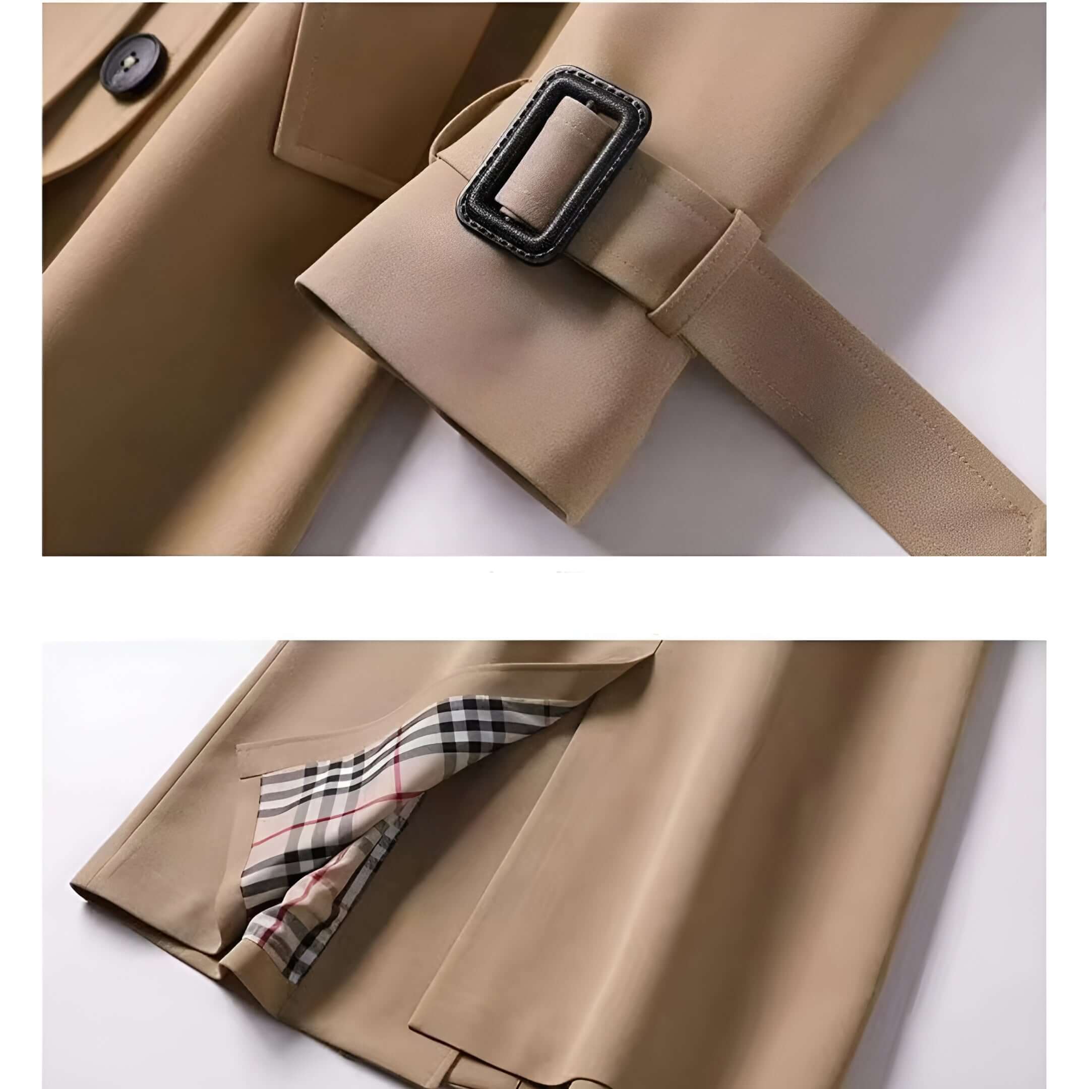 Alyra™ | Gabardina Elegante Otoñal